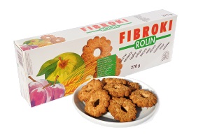Sušenky FIBROKI rolin